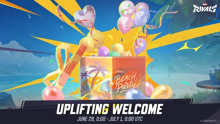 Marvel Rivals Uplifting Welcome event