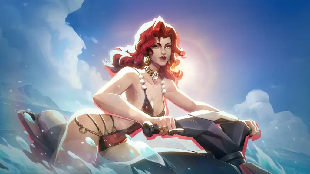 Black Widow Summer Skin in Marvel Rivals