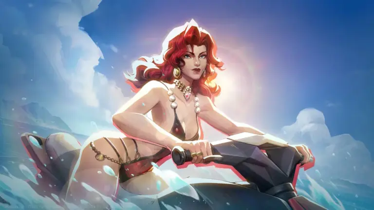 Black Widow Summer Skin in Marvel Rivals