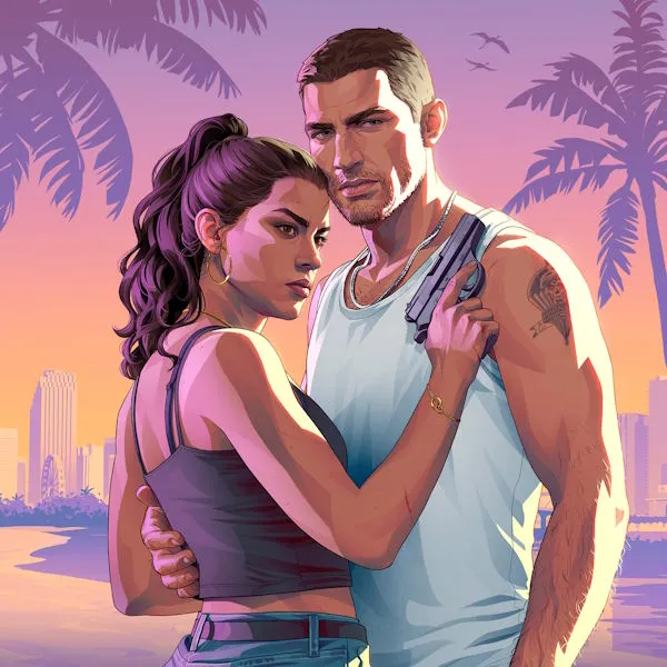 Jason Duvall e Lucia Caminos in copertina GTA 6