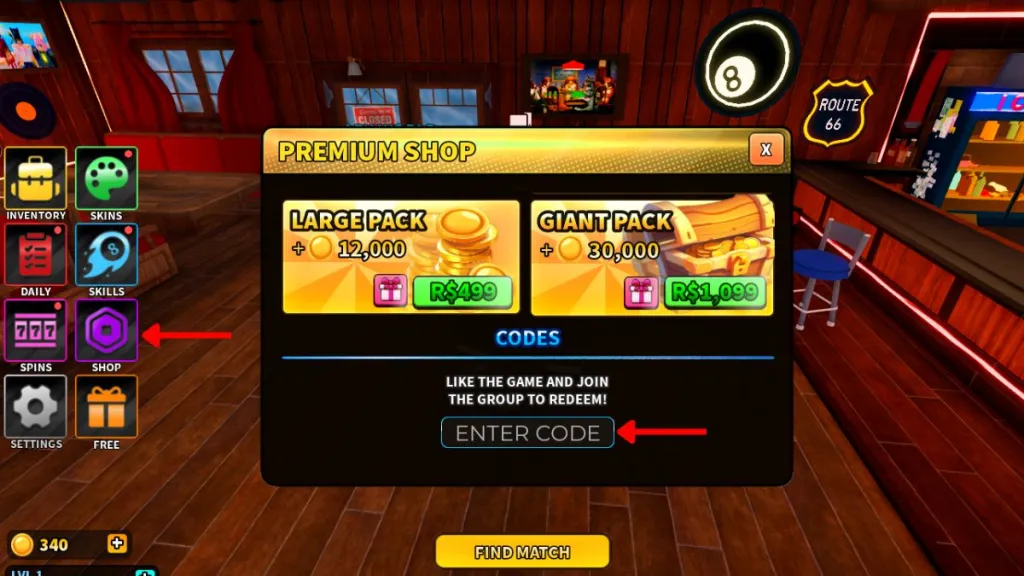 Guida al riscatto dei codici 8 Ball X