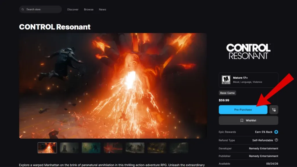 Skin gratuita di Dylan Faden da Control Resonant per Fortnite