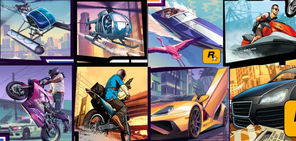 Scorci della copertina di GTA 6 a confronto con quella di GTA 5