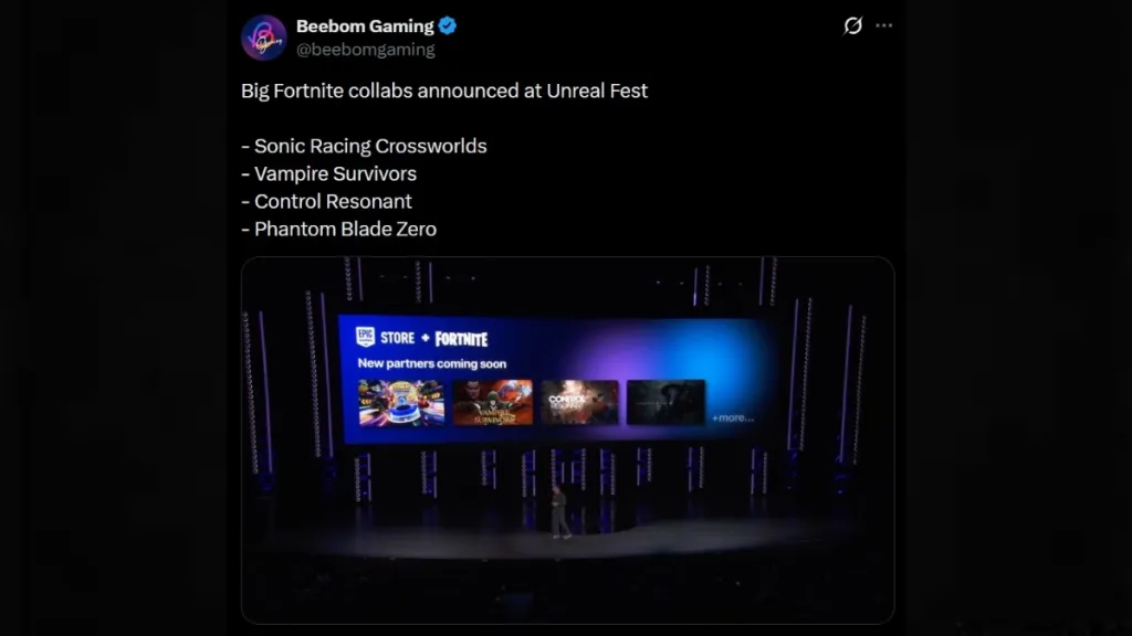 Anteprime delle nuove collaborazioni di Fortnite per il 2026