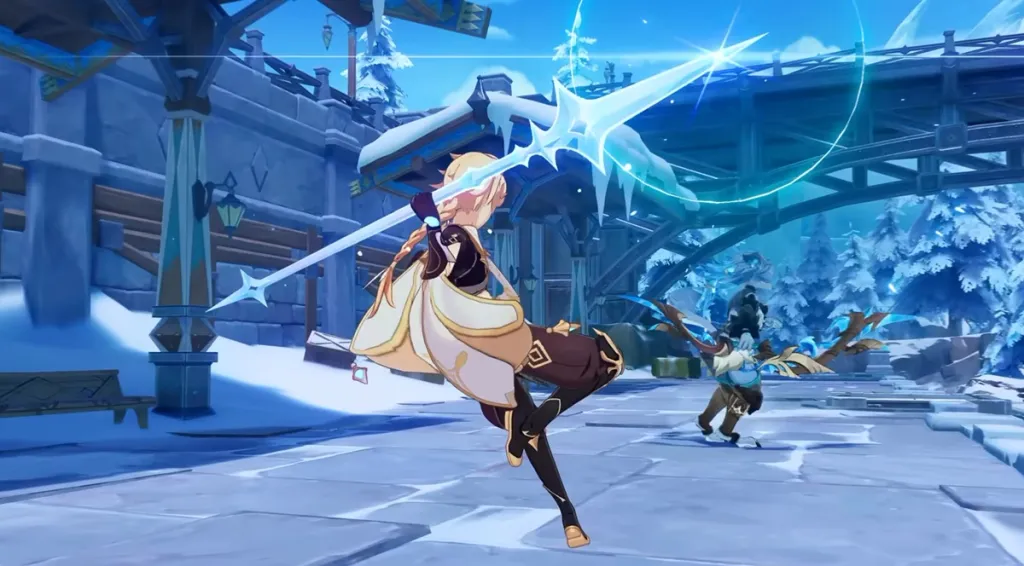 Dettagli del kit del Cryo Traveler in Genshin Impact