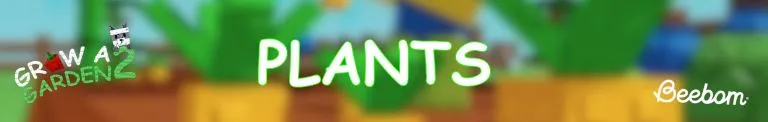 Panoramica delle piante e dei semi di Grow a Garden 2