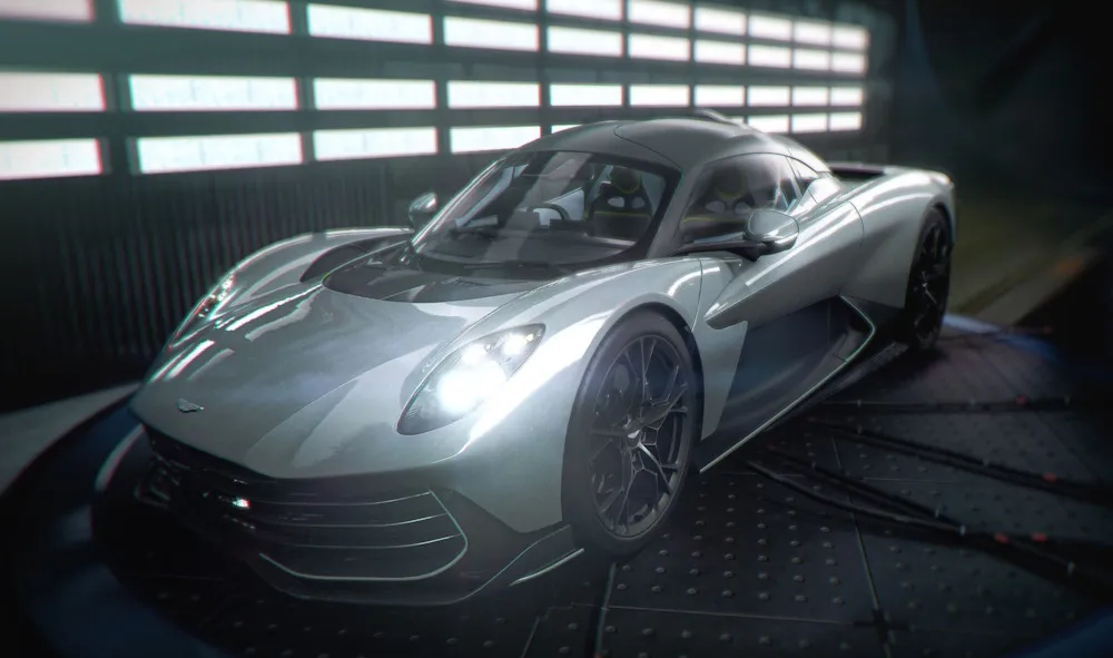 Aston Martin pubblicizzato in 007 First Light