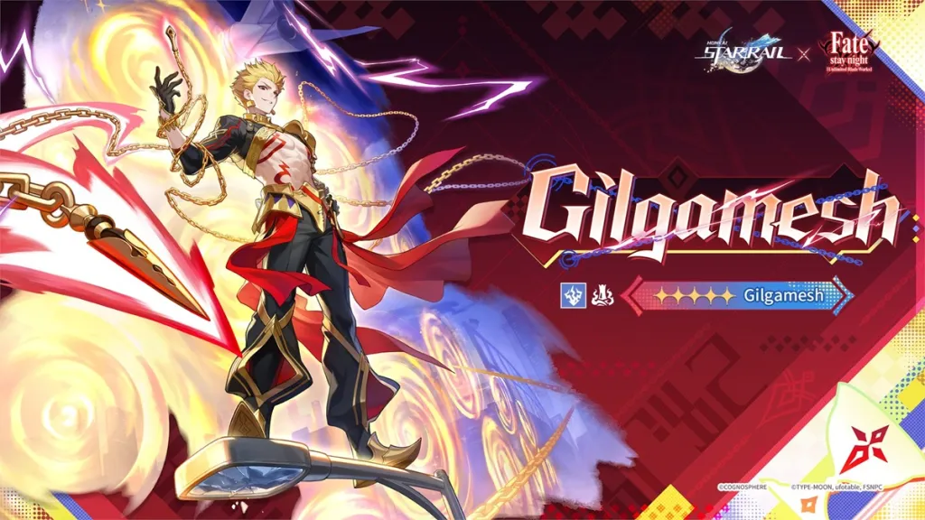 Campagna teaser della collaborazione Gilgamesh Fate x Honkai Star Rail