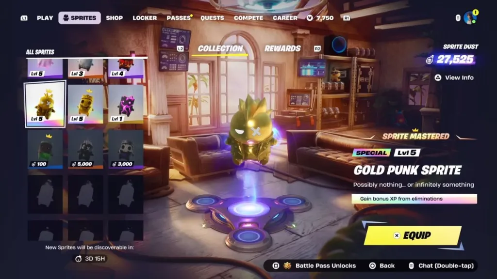 Varianti speciali di Sprite in Fortnite
