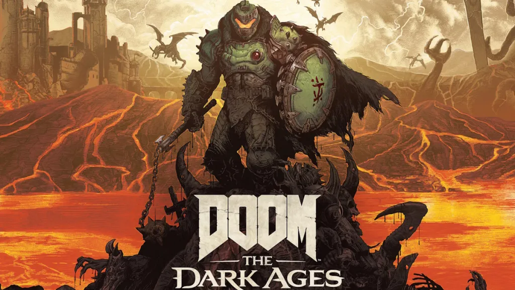 Poster del DLC di DOOM: The Dark Ages