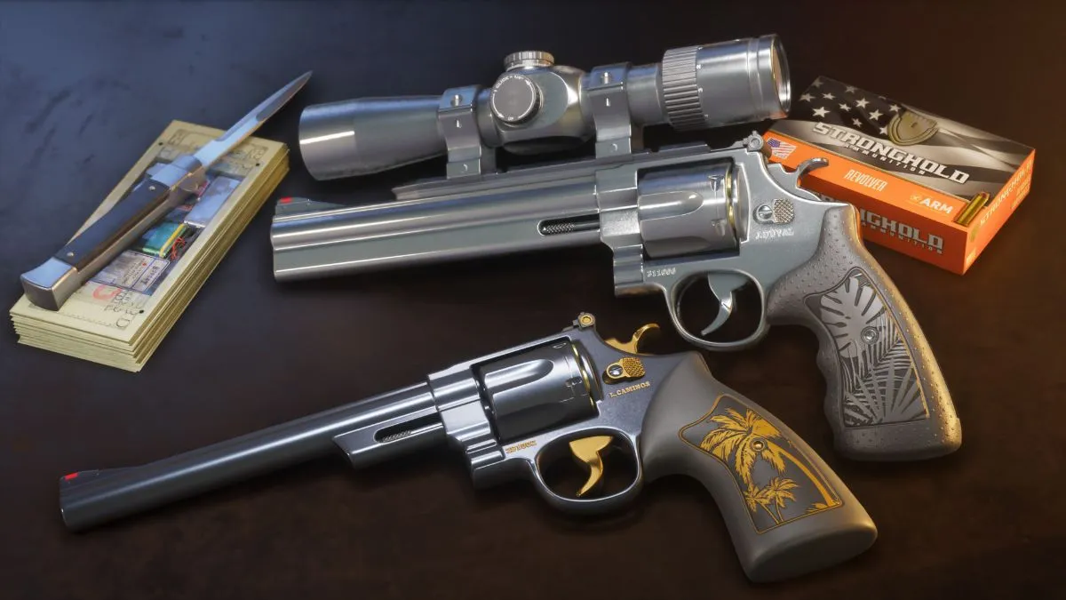 Varie pistole e revolver presenti in GTA 6