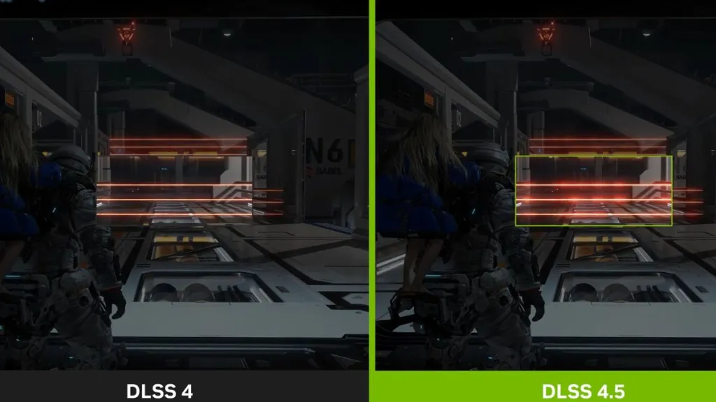 Anteprima di DLSS 4.5 in Pragmata, con illuminazione più pulita e dettagli nitidi