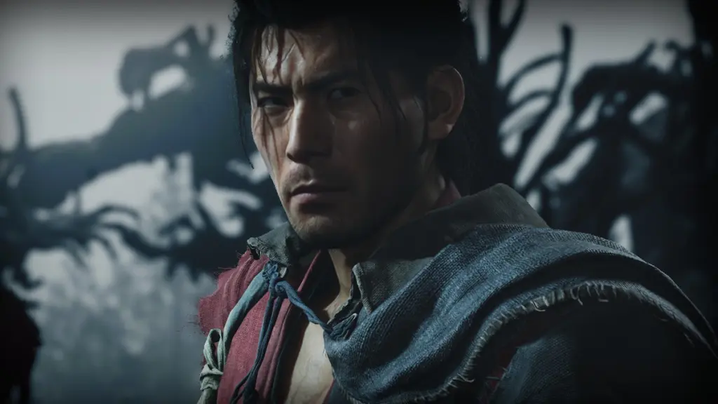 Miyamoto Musashi in Onimusha: Way of the Sword