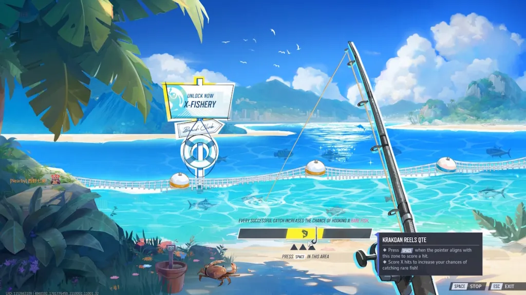 Mini-gioco di pesca Krakoan Reels in Marvel Rivals