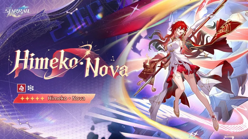 Illustrazione di Himeko Nova in Honkai Star Rail