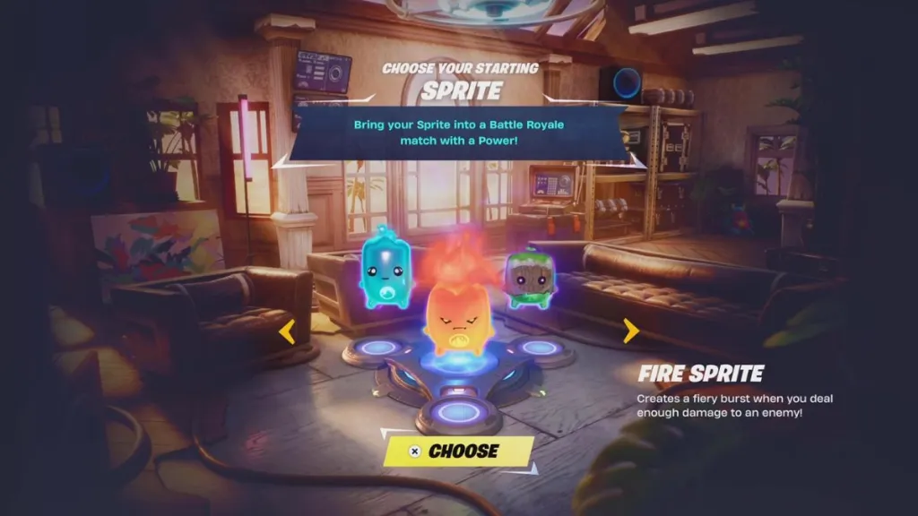 Sprite di Fortnite: panoramica delle tre opzioni