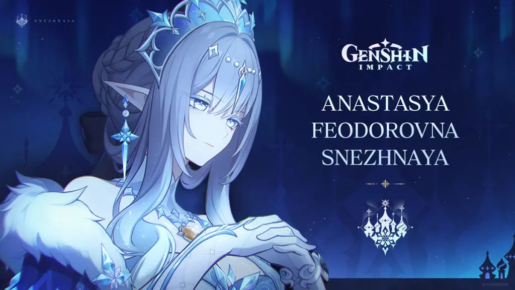 Anastasya Feodorovna Snezhnaya, la Tsaritsa di Genshin Impact