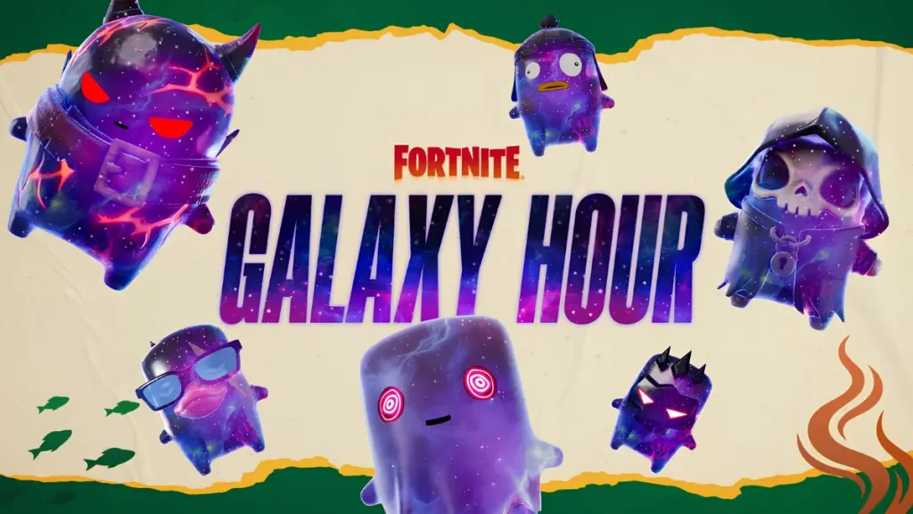 Sprite Galaxy durante l'evento Galaxy Hours