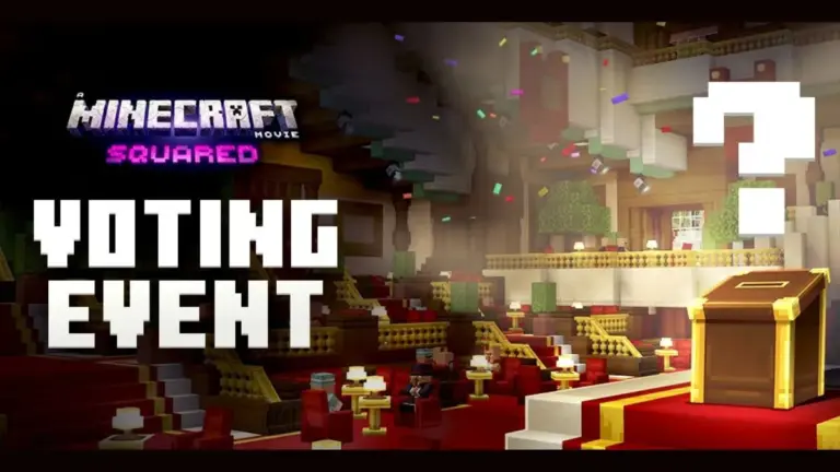Minecraft Movie Squared Voting Event