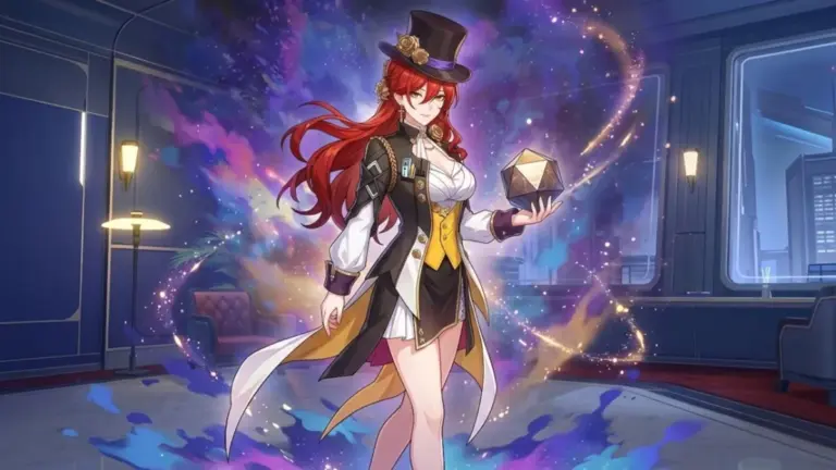 Himeko as Asat Pramad Honkai Star Rail