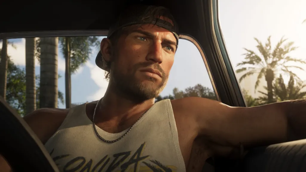 Jason con short textured cut sotto il cappellino, in GTA 6