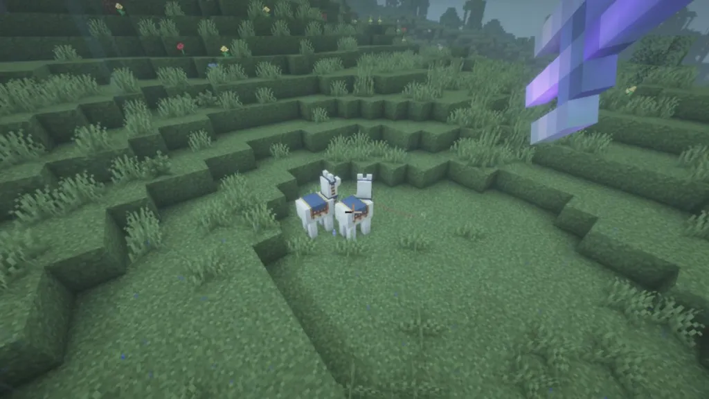 Mira del tridente con Channeling in Minecraft