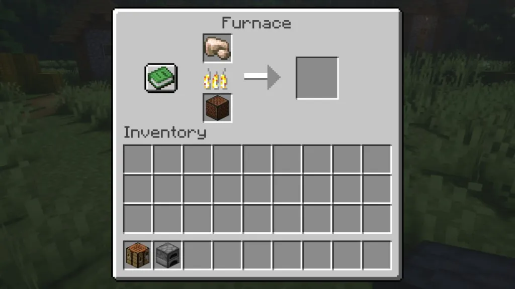 Note Block usato per decorazione o combustibile