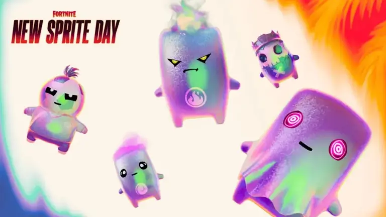 Fortnite Holofoil Sprites release on July 9, 2026