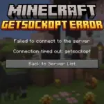 How To Fix The Getsockopt Error In Minecraft