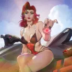 Black Widow Summer Skin in Marvel Rivals