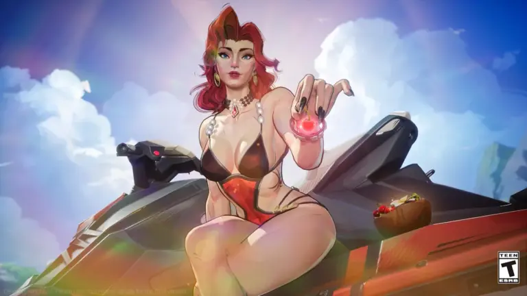 Black Widow Summer Skin in Marvel Rivals