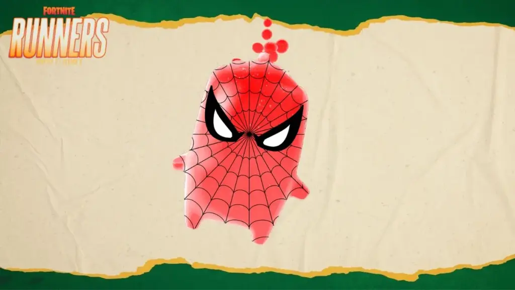 Spider-Man Sprite Concept with a logo for Fortnite Chapter 7 Season 3 Runners