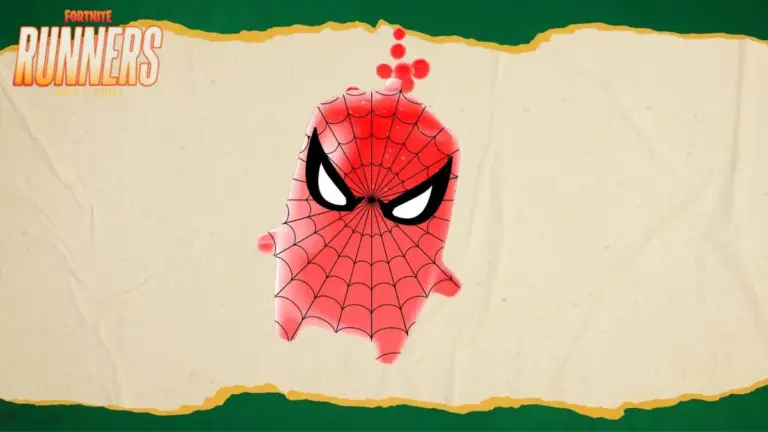 Spider-Man Sprite Concept with a logo for Fortnite Chapter 7 Season 3 Runners