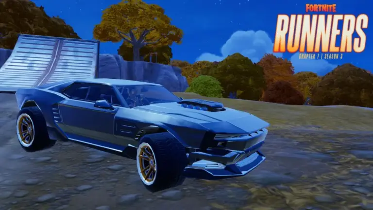 A vehicle in Fortnite Chapter 7 Season 3