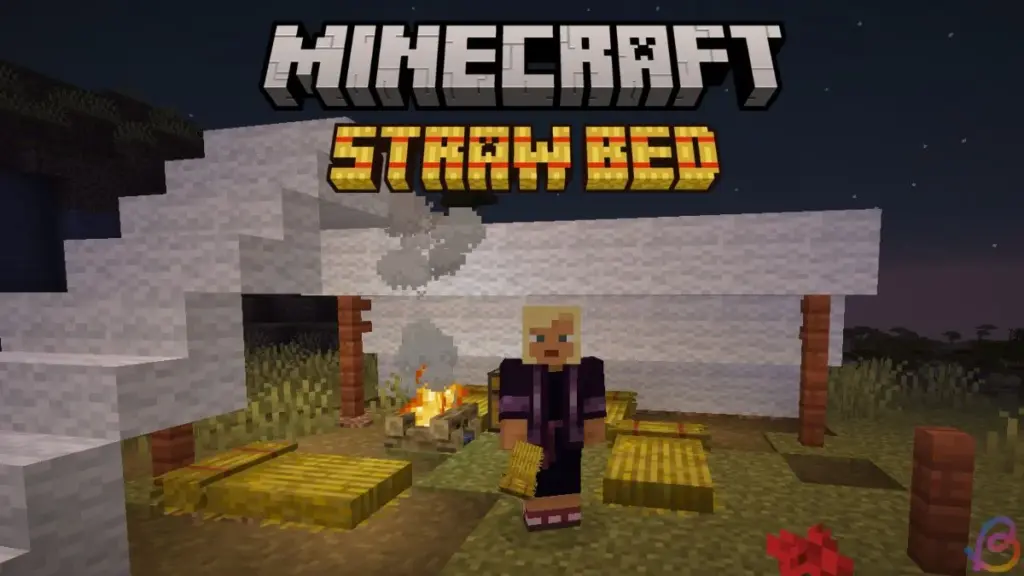 How to Make Straw Bed in Minecraft