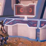 Fortnite the Shape Console Quest with the logo for Fortnite Runners