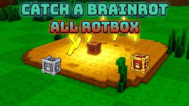 All Rotbox in Catch a Brainrot