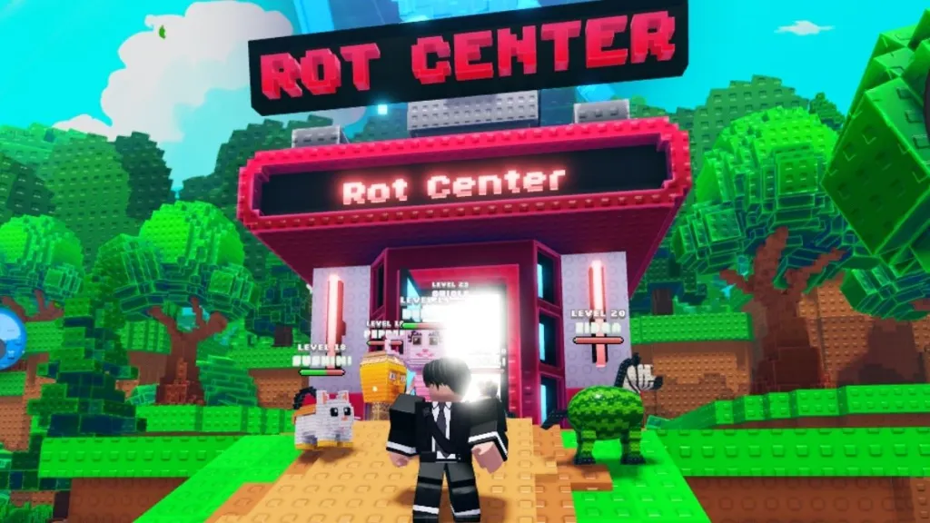 Rot Center, punto vendita delle Rotbox in Catch a Brainrot