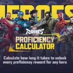 Marvel Rivals Proficiency Calculator