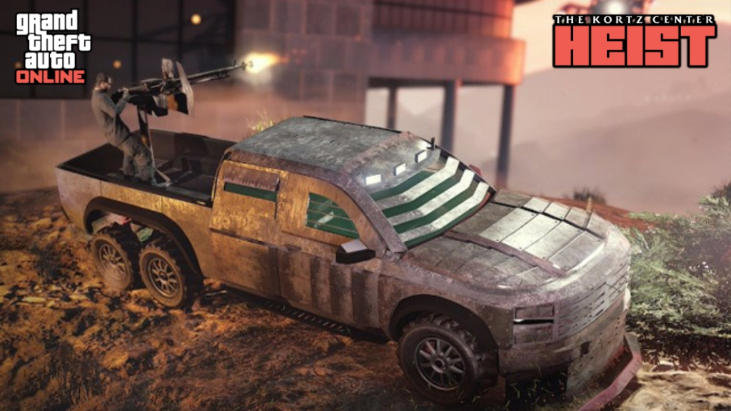 Vapid Caracara blindato, veicolo esclusivo per l'ultimo stadio del colpo