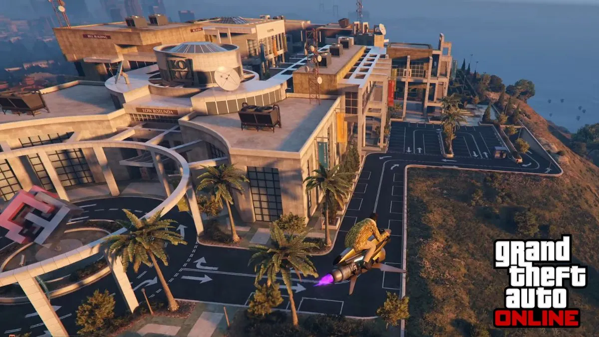 Scoping out the Kortz Center in GTA Online