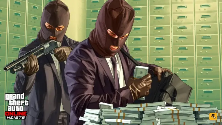 GTA Online Heists Artwork by Rockstar Games