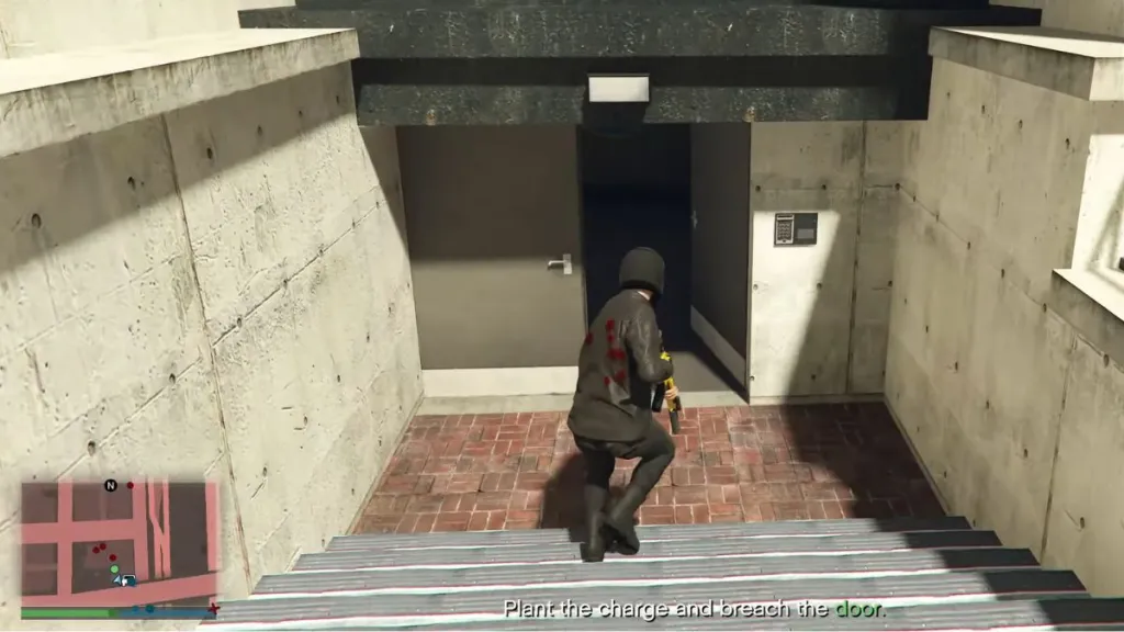 Ingresso nella stazione di polizia Mission Row