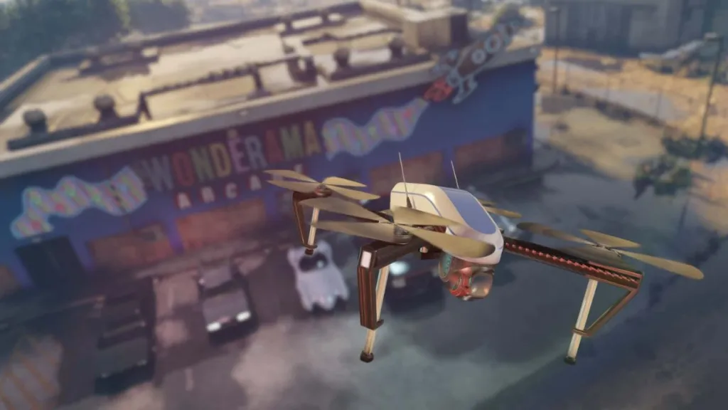 Drone station nell'Arcade di GTA Online
