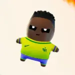 Vini Jr Sprite in Fortnite Chapter 7 Season 3 with the Fortnite Runners logo