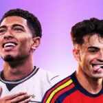 Jude Bellingham and Pedri in EA FC 26