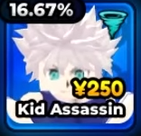 Kid Assassin, unità Rare in Anime Expeditions