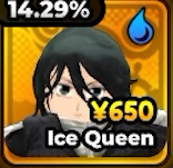 Ice Queen, unità Leggendaria in Anime Expeditions