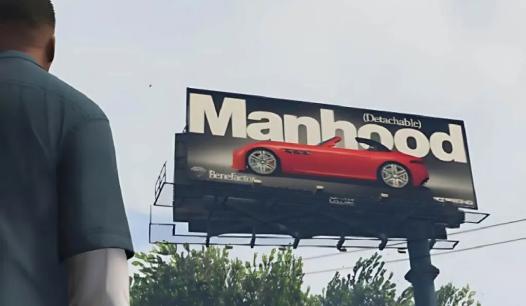 Cartelloni pubblicitari in GTA