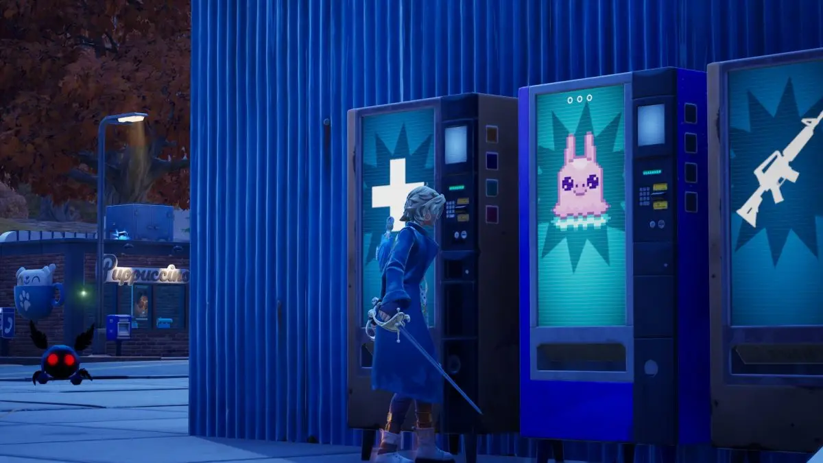 Schermata di acquisto del Port-A-Cover in Fortnite